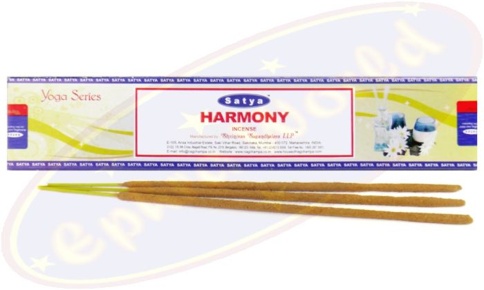 Satya Yoga Nag Champa Harmony Masala Räucherstäbchen (MUM) LLP