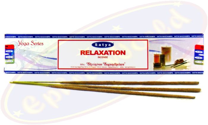 Satya Yoga Nag Champa Relaxation Räucherstäbchen (MUM) LLP