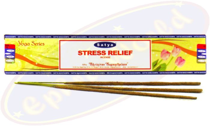 Satya Yoga Nag Champa Stress Relief Räucherstäbchen (MUM) LLP