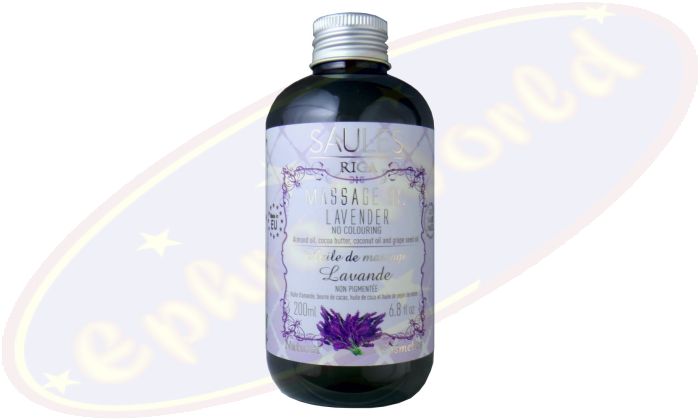 Saules Massageöl Lavendel 200ml