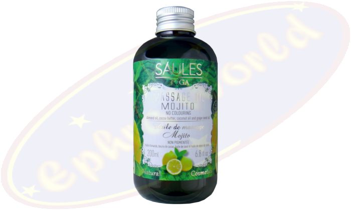 Saules Massageöl Mojito 200ml