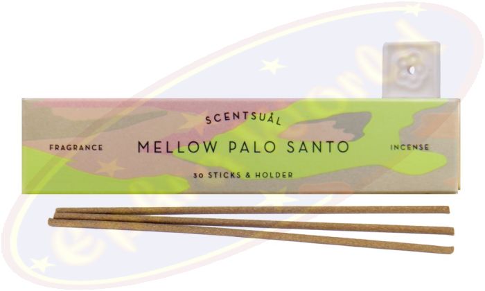 Scentsual Mellow Palo Santo japanische Räucherstäbchen