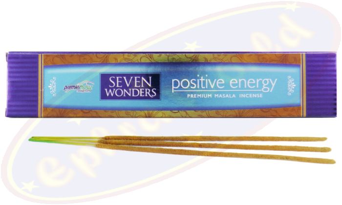 Premier Houz Seven Wonders Positive Energy Masala Räucherstäbchen