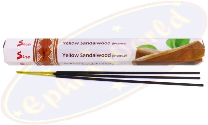 Siro Yellow Sandalwood Räucherstäbchen