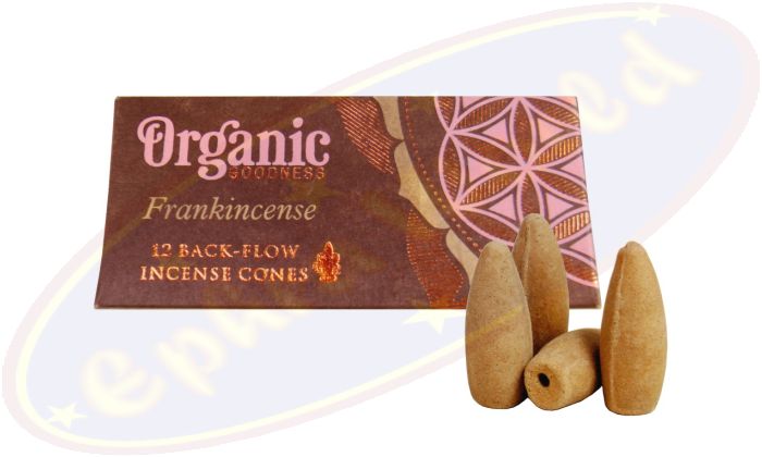 Song Of India Organic Goodness Rückflussräucherkegel Frankincense