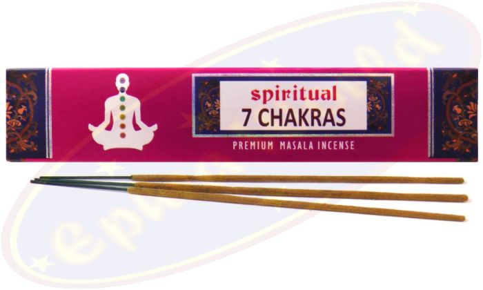 Spiritual 7 Chakras Masala Räucherstäbchen