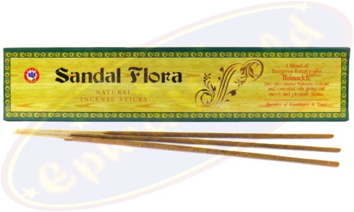 Sree Gajanana Sandal Flora Natural Räucherstäbchen