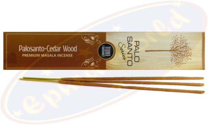 Ullas/Sri Durga Twin Palo Santo Cedar Wood Masala Räucherstäbchen