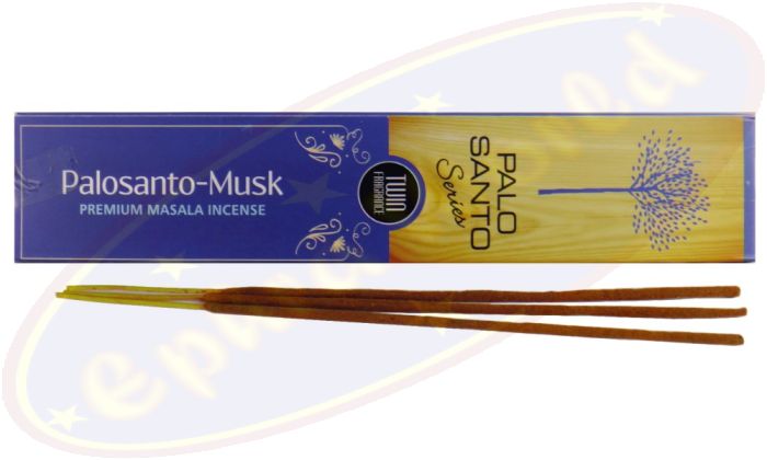 Ullas/Sri Durga Twin Palo Santo Musk (Moschus) Masala Räucherstäbchen