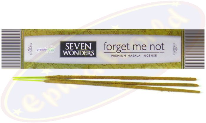 Premier Houz Seven Wonders Forget Me Not Masala Räucherstäbchen