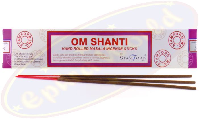 Stamford Masala Räucherstäbchen Om Shanti