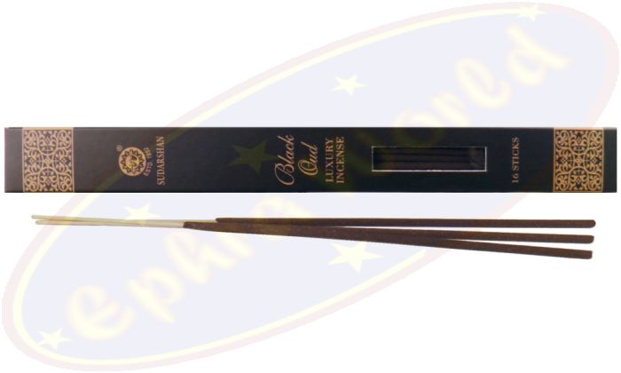 Sudarshan Black Oud Luxury Masala Räucherstäbchen