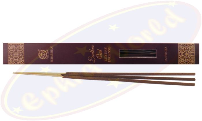 Sudarshan Leather Oud Luxury Masala Räucherstäbchen