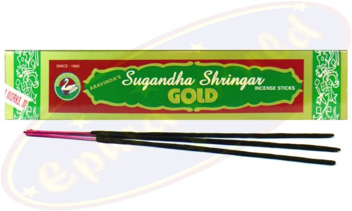 Sugandha Shringar Gold Flora Räucherstäbchen