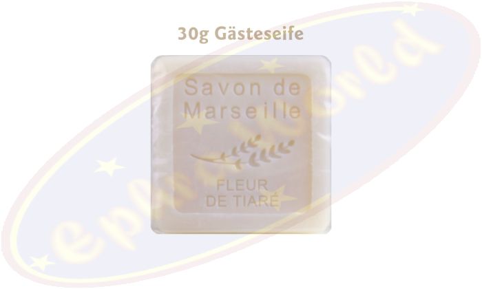 Le Chatelard 1802 Savon de Marseille Gästeseife 30g Tahiti Gardenia