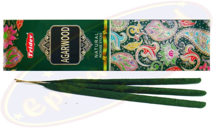 Tridev Agarwood Natural Jumbo Masala Räucherstäbchen