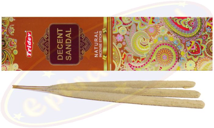 Tridev Decent Sandal Natural Jumbo Masala Räucherstäbchen