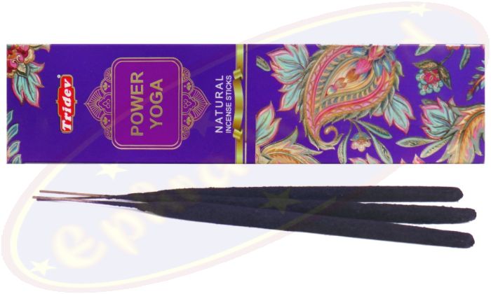 Tridev Power Yoga Natural Jumbo Masala Räucherstäbchen