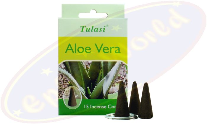Tulasi Aloe Vera Räucherkegel