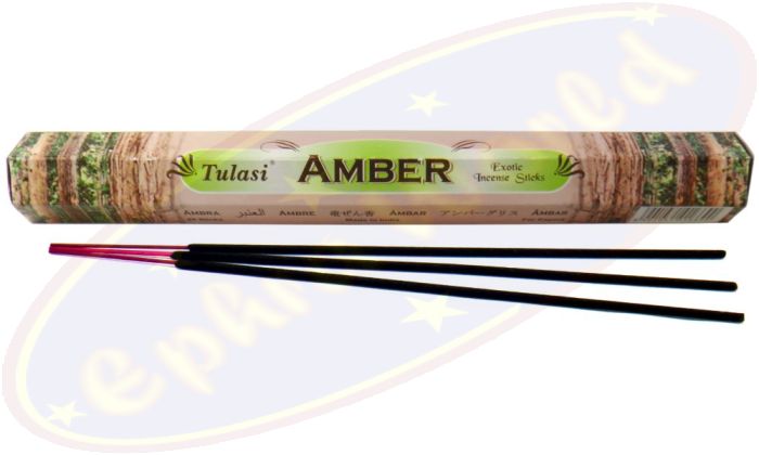 Tulasi Amber (Bernstein) Räucherstäbchen