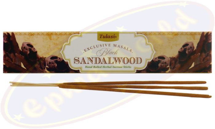 Tulasi Exclusiv Masala Räucherstäbchen Black Sandalwood