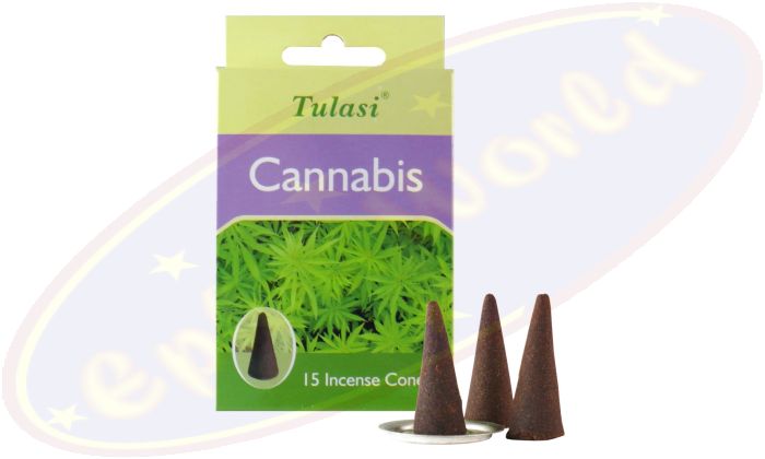 Tulasi Cannabis Räucherkegel