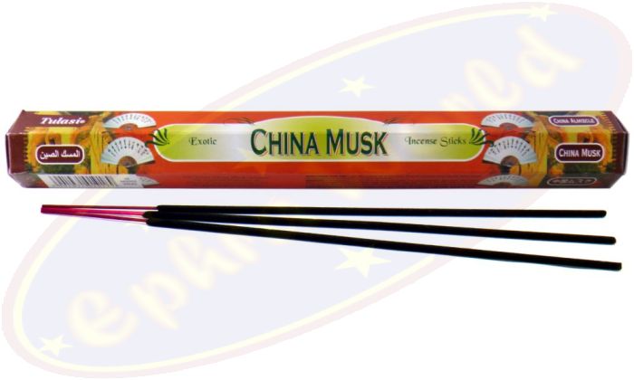 Tulasi China Musk (Moschus) Räucherstäbchen