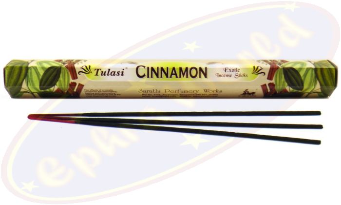 Tulasi Cinnamon (Zimt) Räucherstäbchen