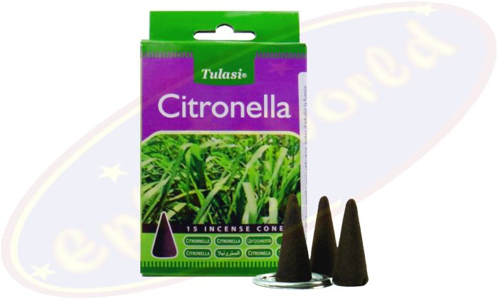 Tulasi Citronella Räucherkegel