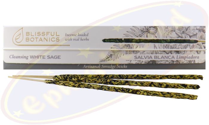 Tulasi Blissful Botanics Smudge Räucherstäbchen Cleansing White Sage