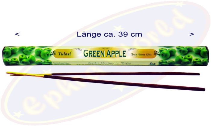 Tulasi Green Apple XL Räucherstäbchen