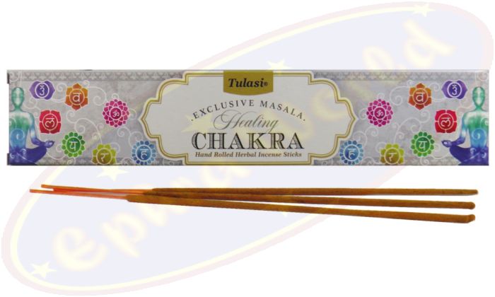 Tulasi Exclusiv Masala Räucherstäbchen Healing Chakra