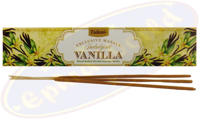 Tulasi Exclusiv Masala Räucherstäbchen Indulgent Vanilla