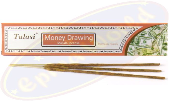 Tulasi Masala Räucherstäbchen Money Drawing