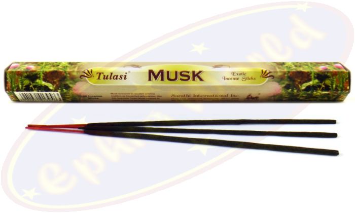 Tulasi Musk (Moschus) Räucherstäbchen