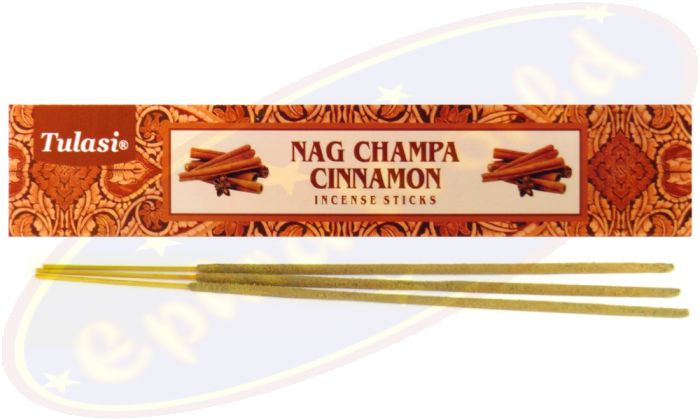 Tulasi Nag Champa Cinnamon Masala Räucherstäbchen