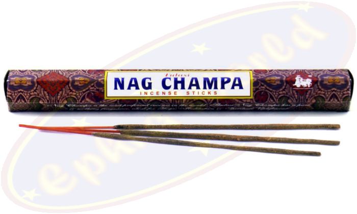 Tulasi Nag Champa Masala Räucherstäbchen Hexa