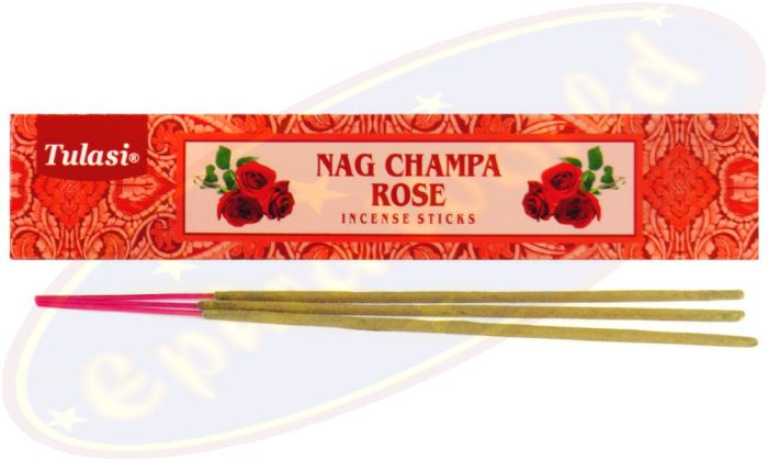 Tulasi Nag Champa Rose Masala Räucherstäbchen