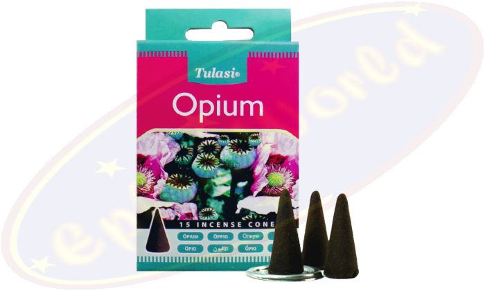 Tulasi Opium Räucherkegel