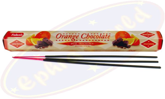 Tulasi Orange Chocolate Räucherstäbchen