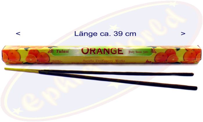 Tulasi Orange XL Räucherstäbchen