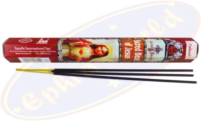 Tulasi Sacred Aromas Sacred Heart of Jesus Räucherstäbchen