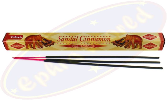 Tulasi Sandal Cinnamon Räucherstäbchen