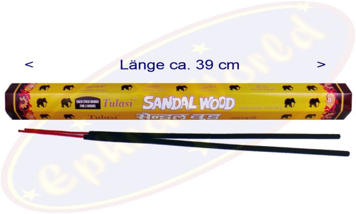 Tulasi Sandalwood XL Räucherstäbchen