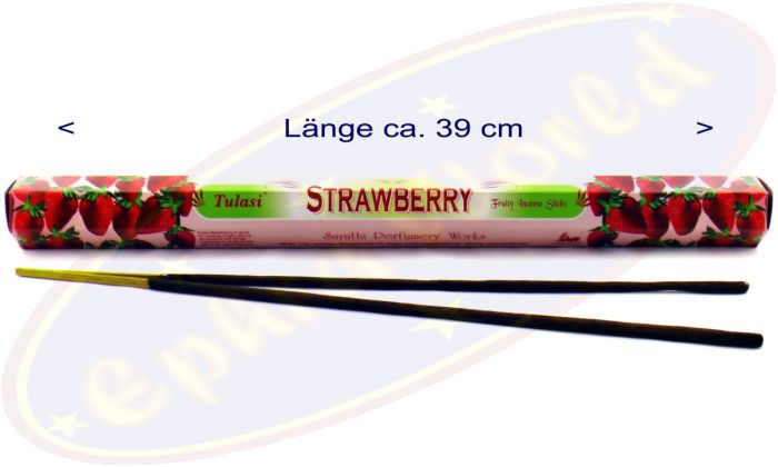 Tulasi Strawberry XL Räucherstäbchen