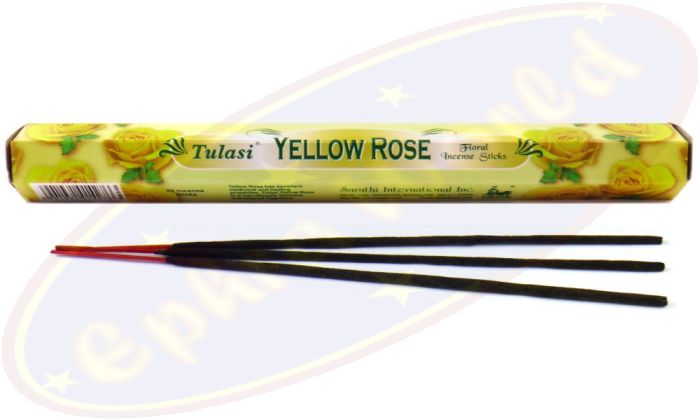 Tulasi Yellow Rose Räucherstäbchen