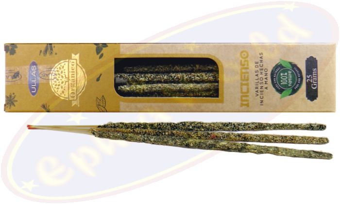 Ullas Organico Frankincense (Weihrauch) 100% Natural Smudge Räucherstäbchen