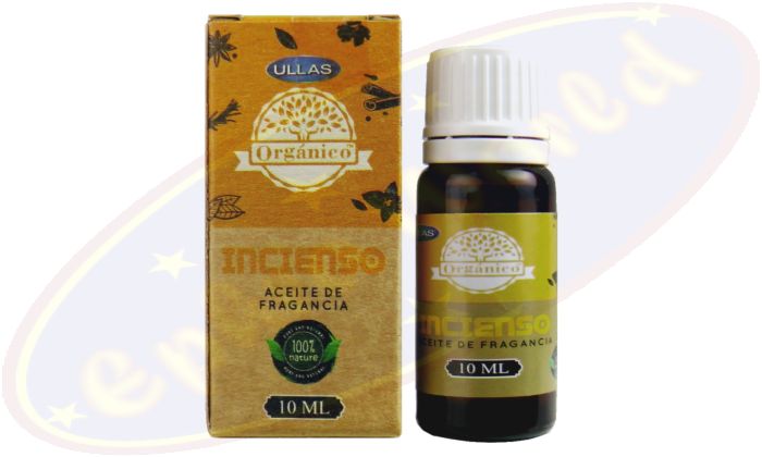 Ullas Organico Frankincense (Weihrauch) 100% Natural Fragrance Oil/Duftöl
