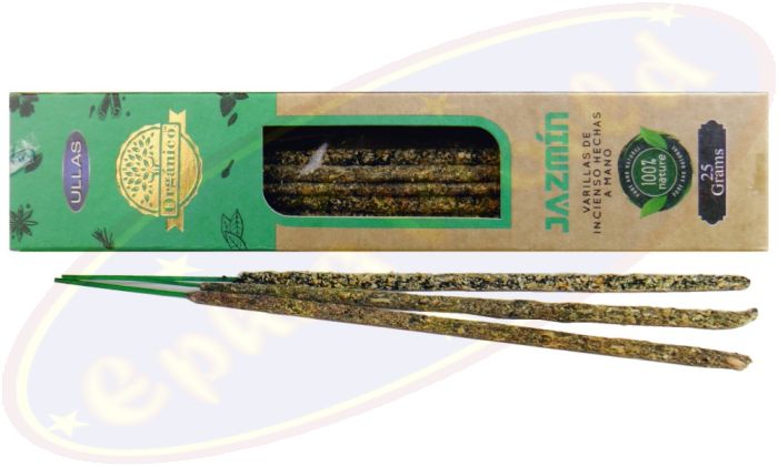 Ullas Organico Jasmine 100% Natural Smudge Räucherstäbchen