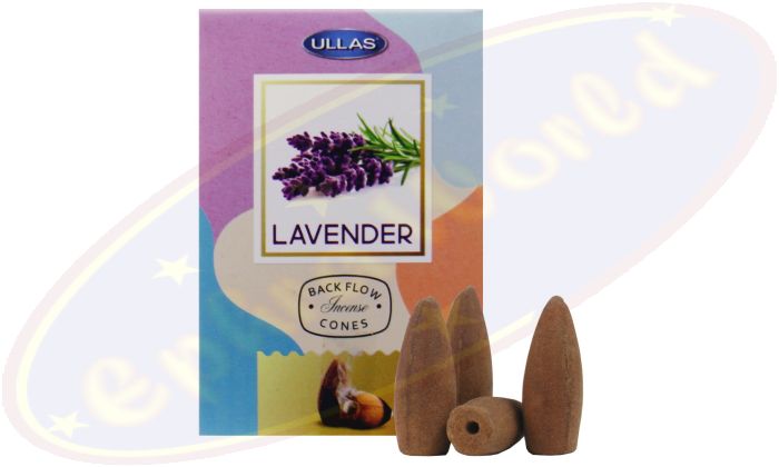 Ullas Rückflussräucherkegel Lavender